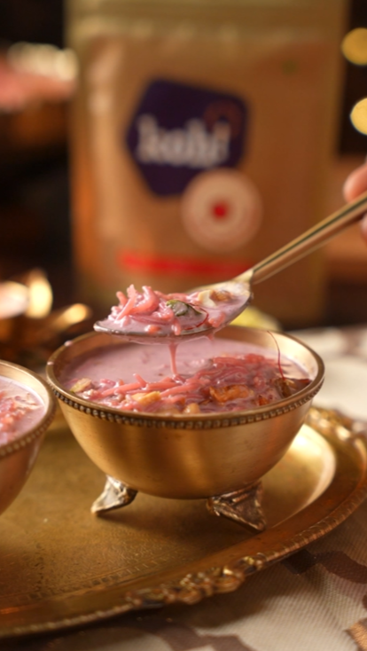 Beetroot Powder Seviyan Kheer Recipe