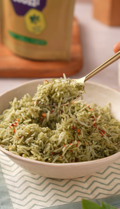 Spinach Rice Recipe