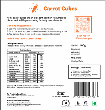 Carrot Cubes